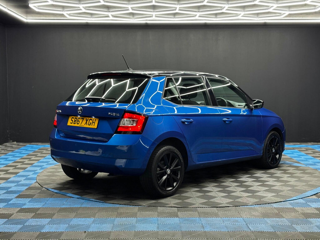 Skoda Fabia 1.0 Tsi Colour Edition Euro 6 Ss SB67XGH Blue #5