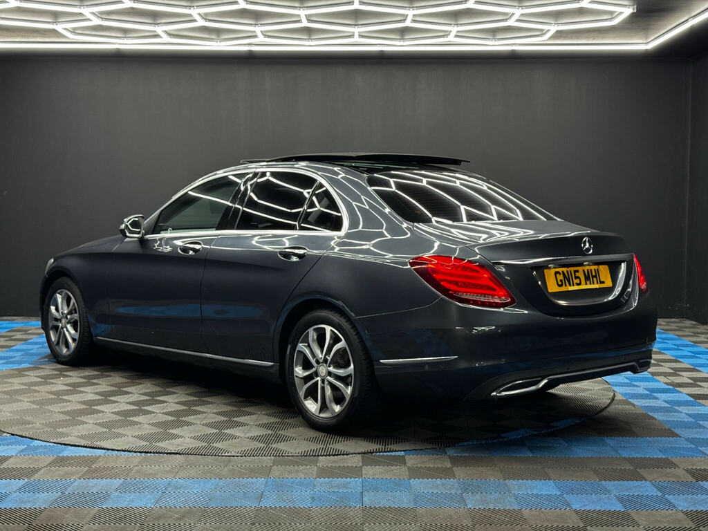 Mercedes-Benz C Class 2.0 C200 Sport Premium 7G-tronic Euro 6 Ss 4 Grey #6