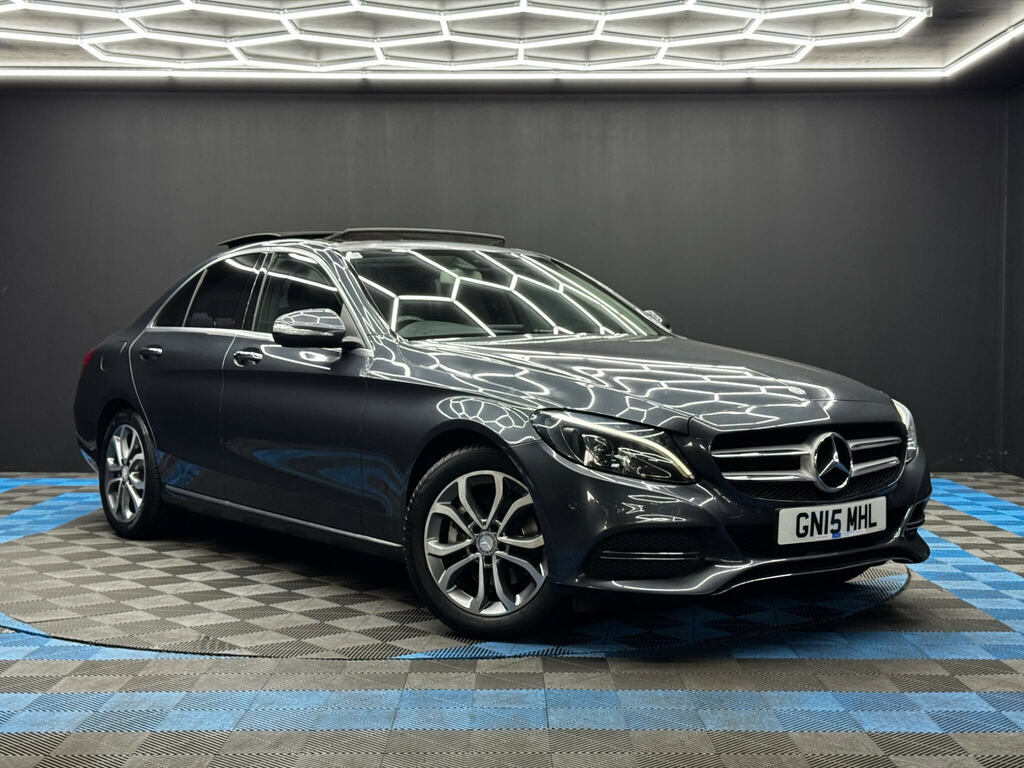 Mercedes-Benz C Class 2.0 C200 Sport Premium 7G-tronic Euro 6 Ss 4 Grey