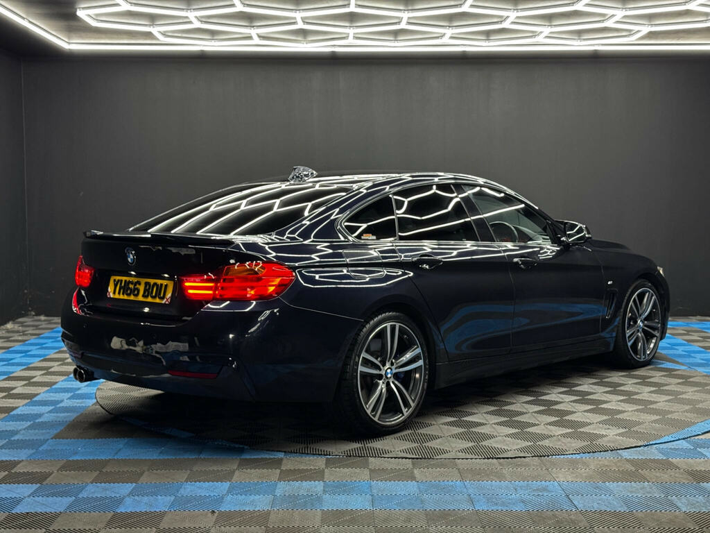 BMW 4 Series Gran Coupe 2.0 420D M Sport Euro 6 Ss Black #5