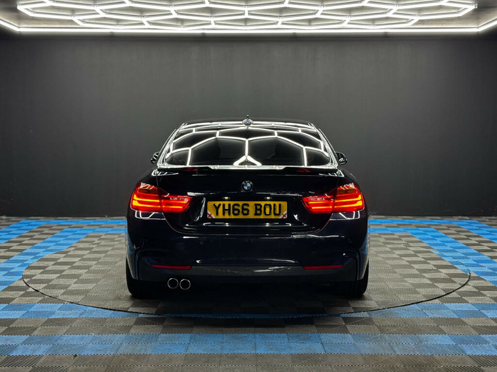 BMW 4 Series Gran Coupe 2.0 420D M Sport Euro 6 Ss Black #6