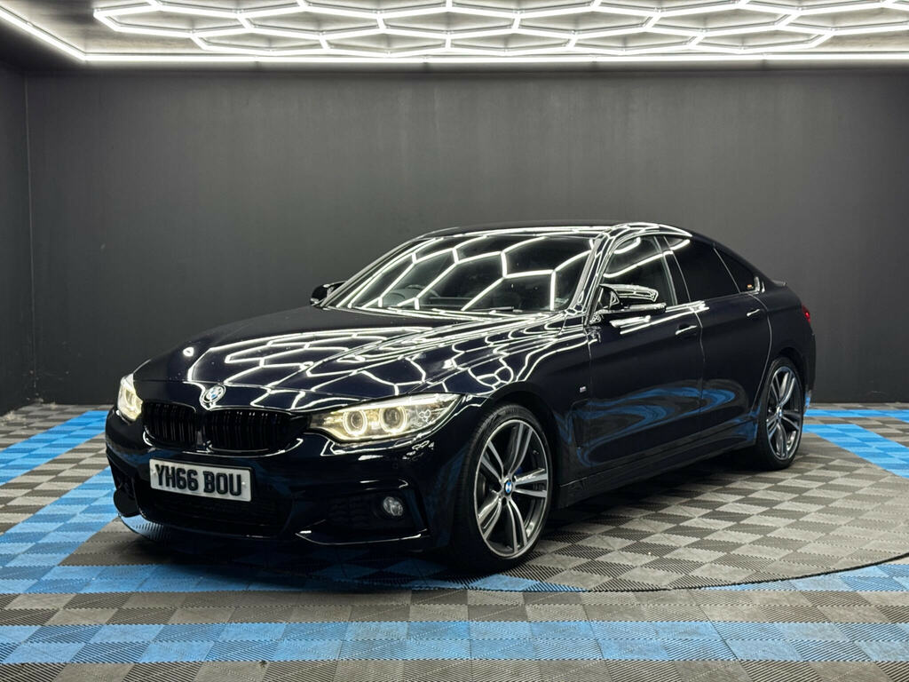 BMW 4 Series Gran Coupe 2.0 420D M Sport Euro 6 Ss Black #3