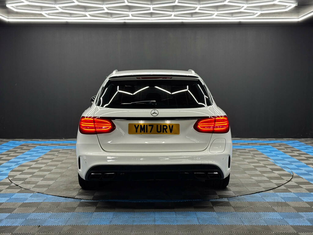 Mercedes-Benz C Class 2.0 C350e 6.4Kwh Amg Line Premium Estate Pet White #6
