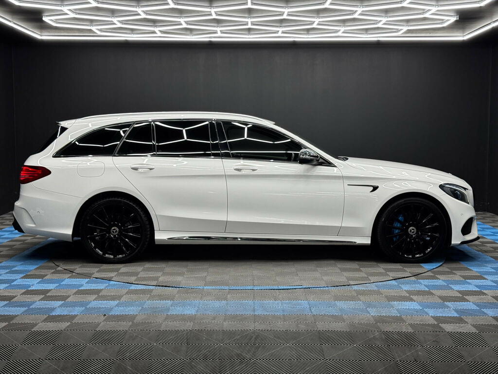 Mercedes-Benz C Class 2.0 C350e 6.4Kwh Amg Line Premium Estate Pet White #4