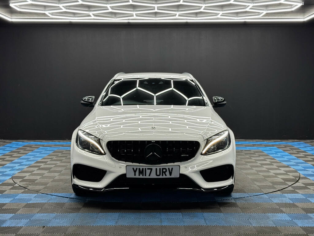 Mercedes-Benz C Class 2.0 C350e 6.4Kwh Amg Line Premium Estate Pet White #2