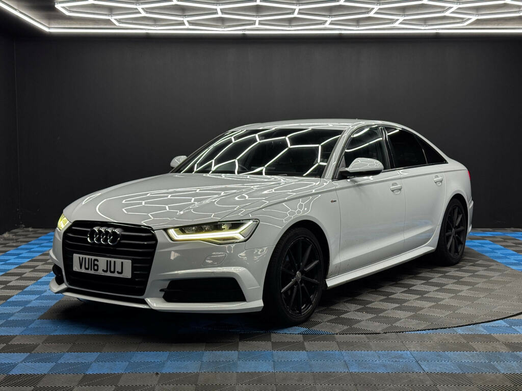 Audi A6 Saloon 2.0 Tdi Ultra S Line S Tronic Euro 6 Ss White #3