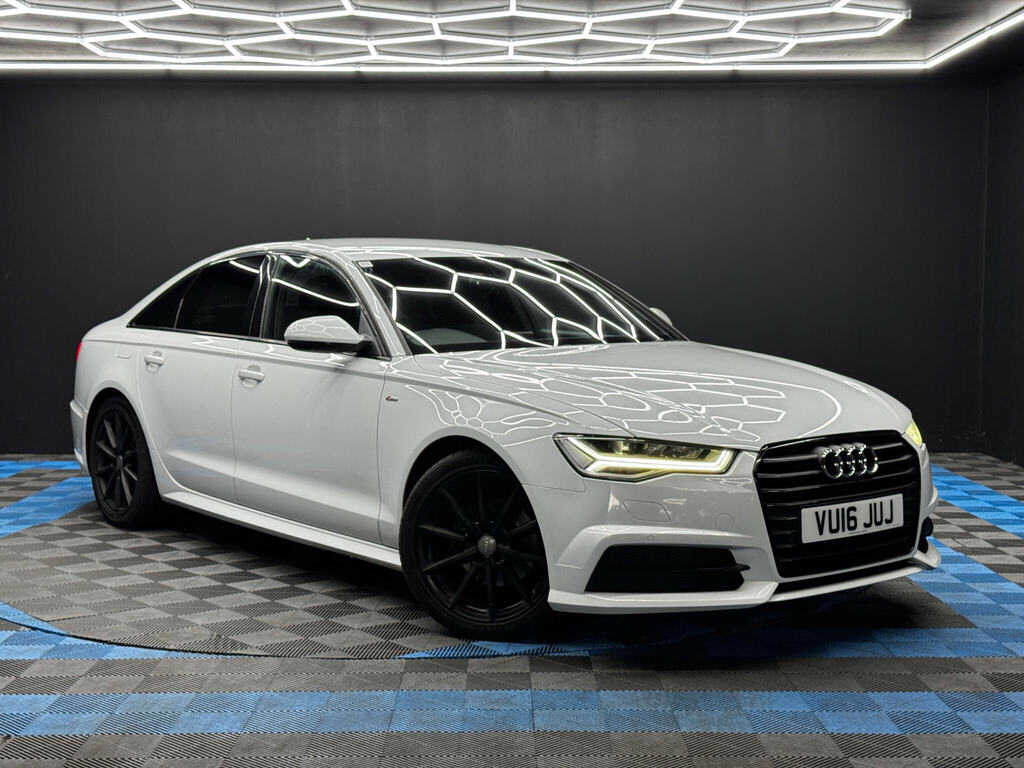 Audi A6 Saloon 2.0 Tdi Ultra S Line S Tronic Euro 6 Ss White