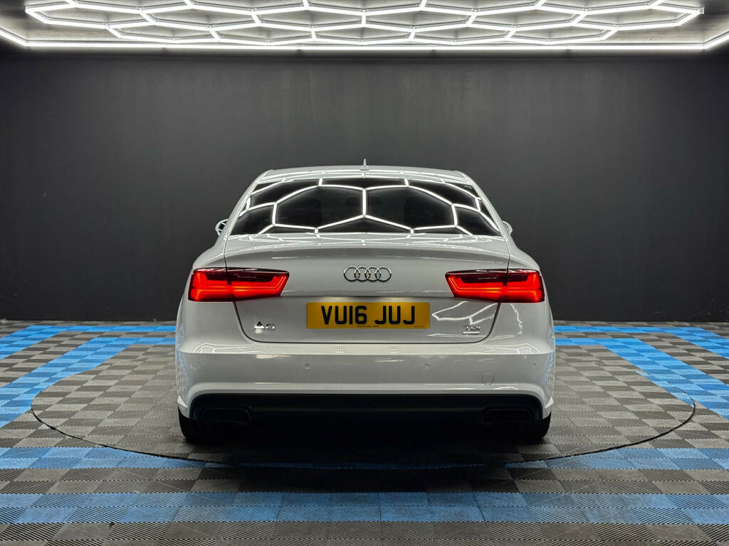 Audi A6 Saloon 2.0 Tdi Ultra S Line S Tronic Euro 6 Ss White #6
