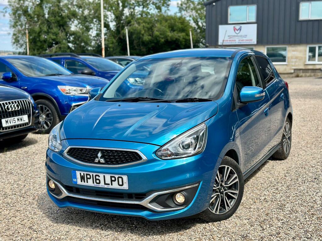 Mitsubishi Mirage 1.2 Juro Euro 6 Ss Blue #2