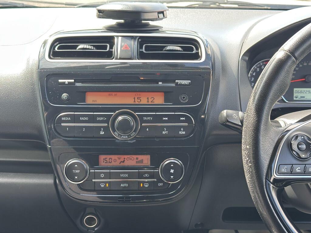 Mitsubishi Mirage Hatchback White #24