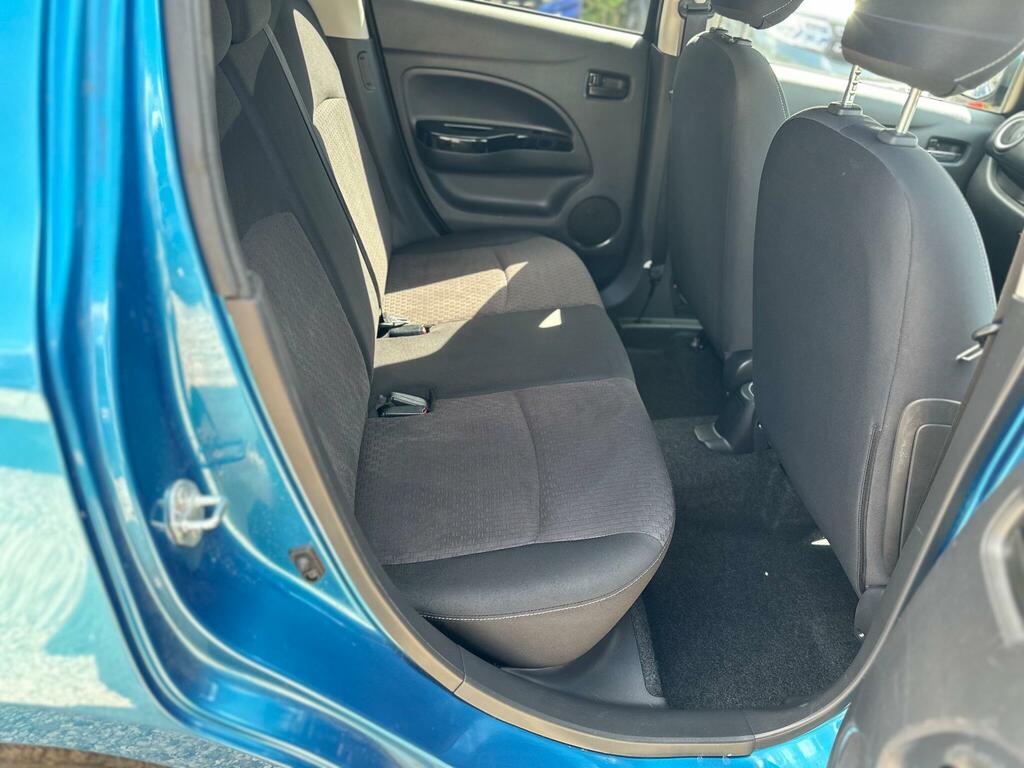 Mitsubishi Mirage Hatchback White #28