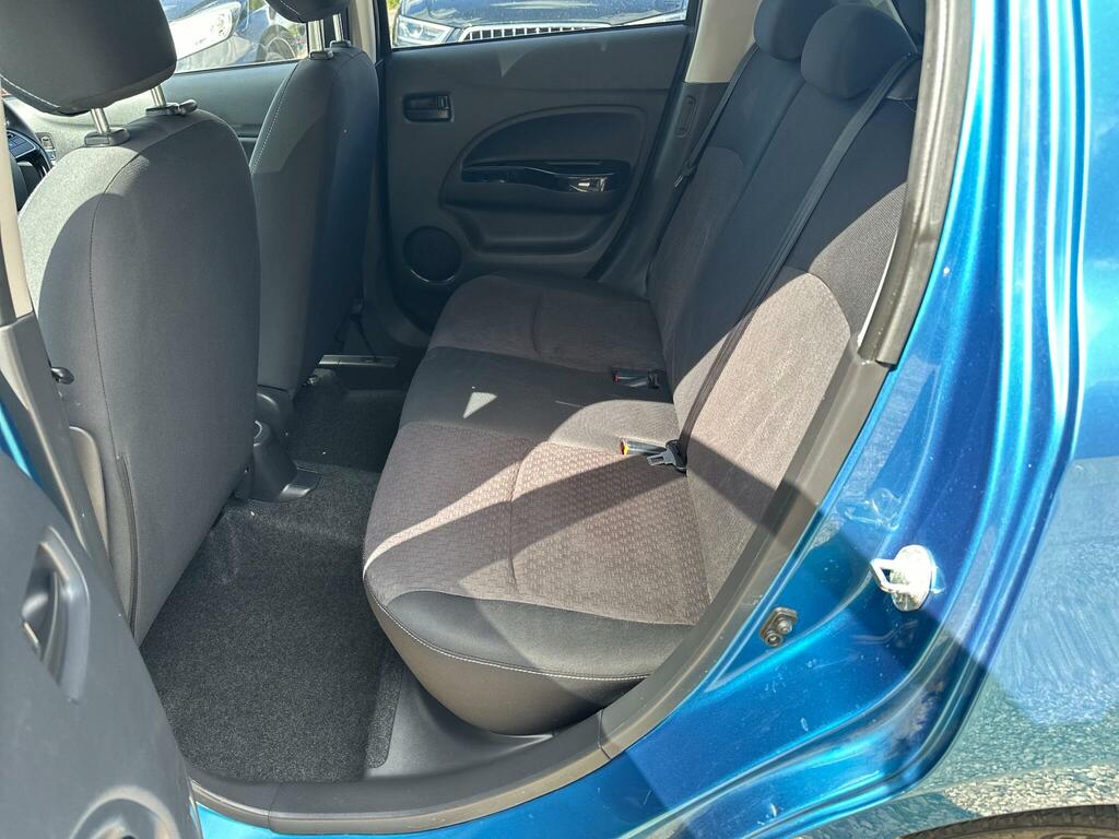 Mitsubishi Mirage Hatchback White #27