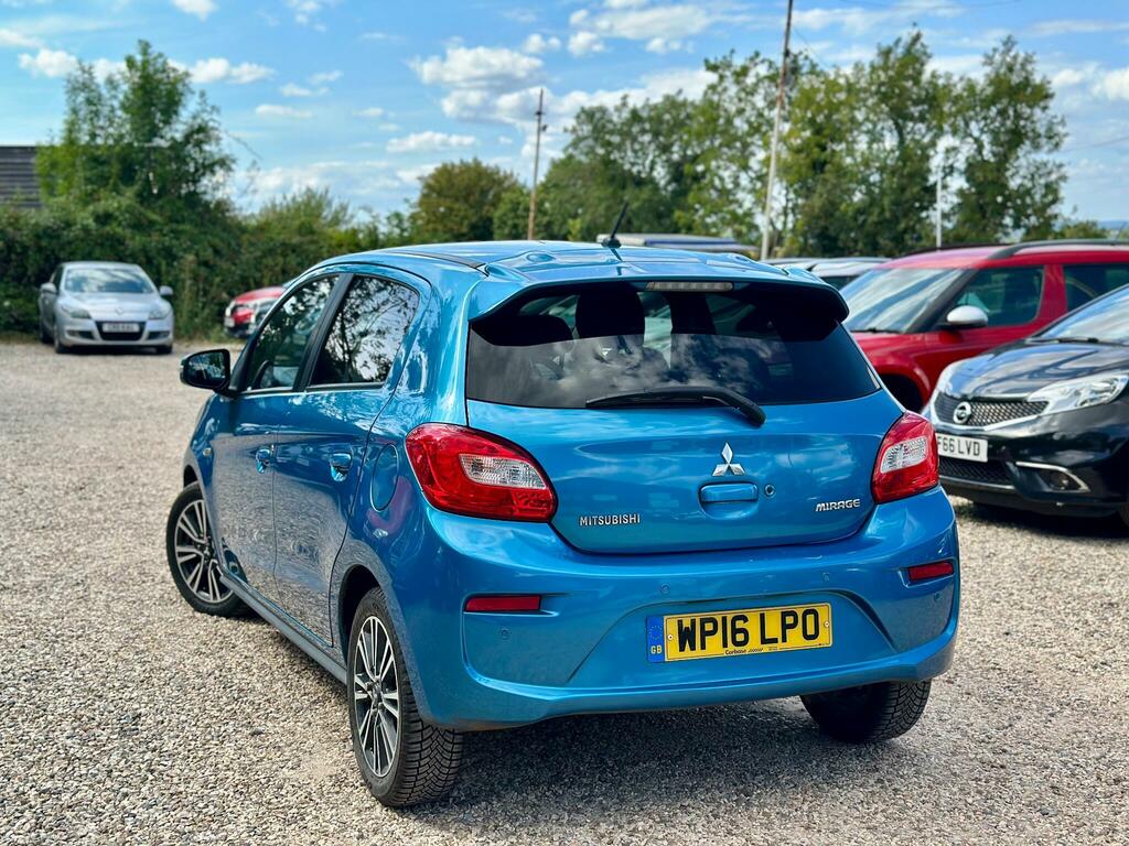 Mitsubishi Mirage 1.2 Juro Euro 6 Ss Blue #6