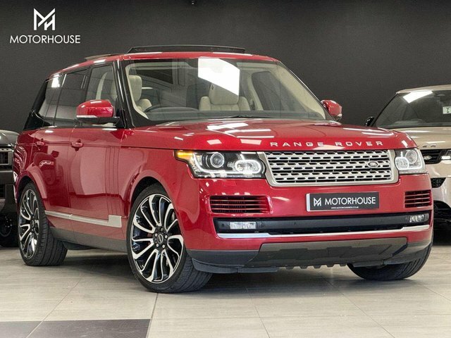 Land Rover Range Rover 2013 4.4 Sd V8 Vogue Suv 4Wd Euro Red