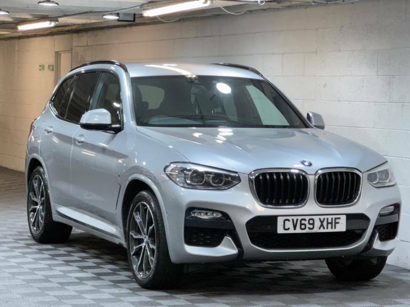BMW X3 Xdrive20d Mht M Sport Step Silver