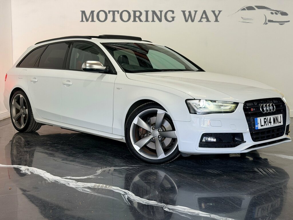 Audi S4 3.0 Tfsi V6 Black Edition Estate S Tron White