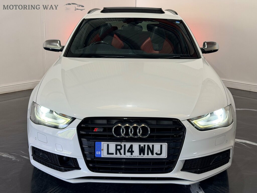 Audi S4 3.0 Tfsi V6 Black Edition Estate S Tron White #2