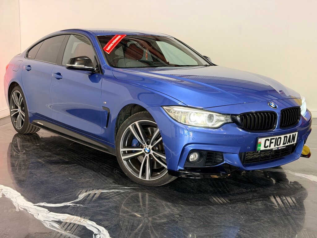 BMW 4 Series Gran Coupe 3.0 435D M Sport Hatchback Xdrive Blue