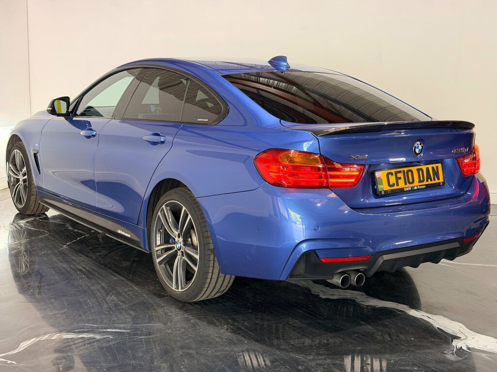 BMW 4 Series Gran Coupe 3.0 435D M Sport Hatchback Xdrive CF10DAN Blue #4