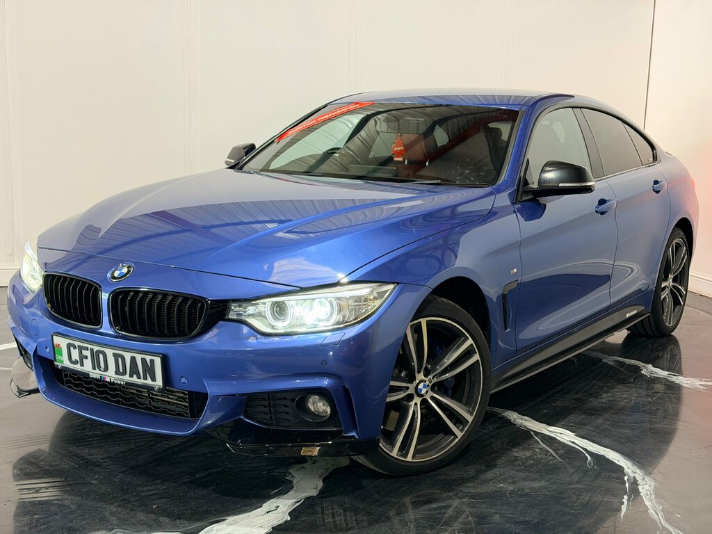 BMW 4 Series Gran Coupe 3.0 435D M Sport Hatchback Xdrive CF10DAN Blue #3