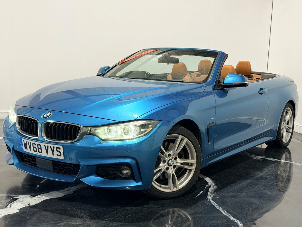 BMW 4 Series 2.0 430I Gpf M Sport Convertible E Blue #5