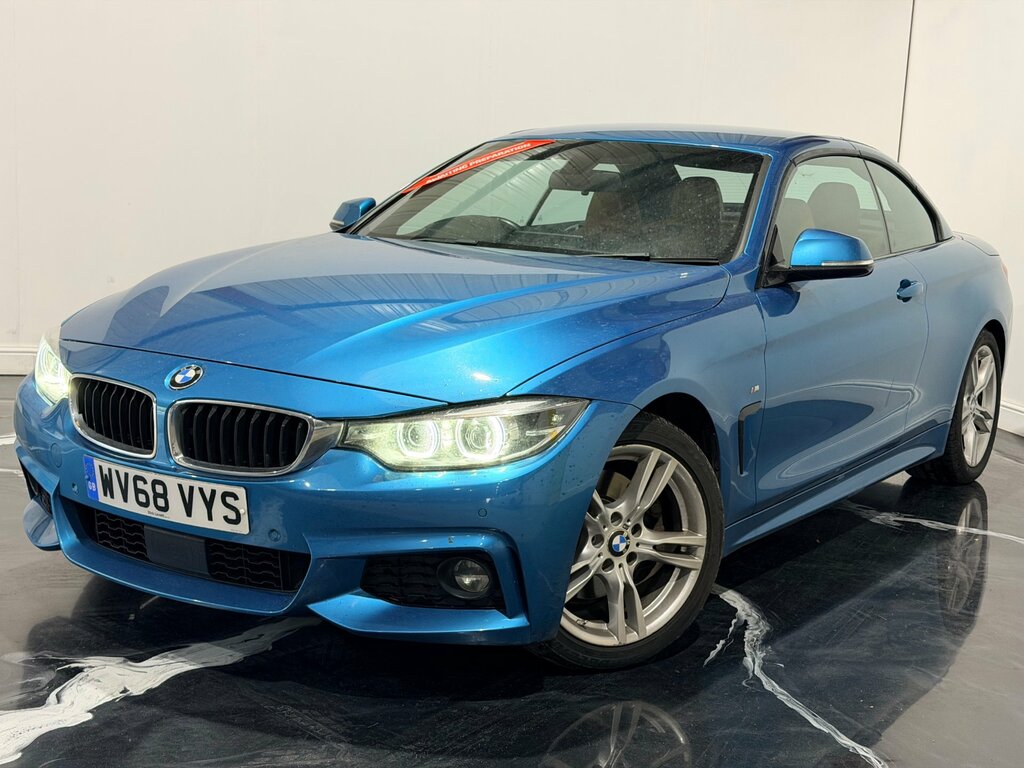 BMW 4 Series 2.0 430I Gpf M Sport Convertible E Blue #6