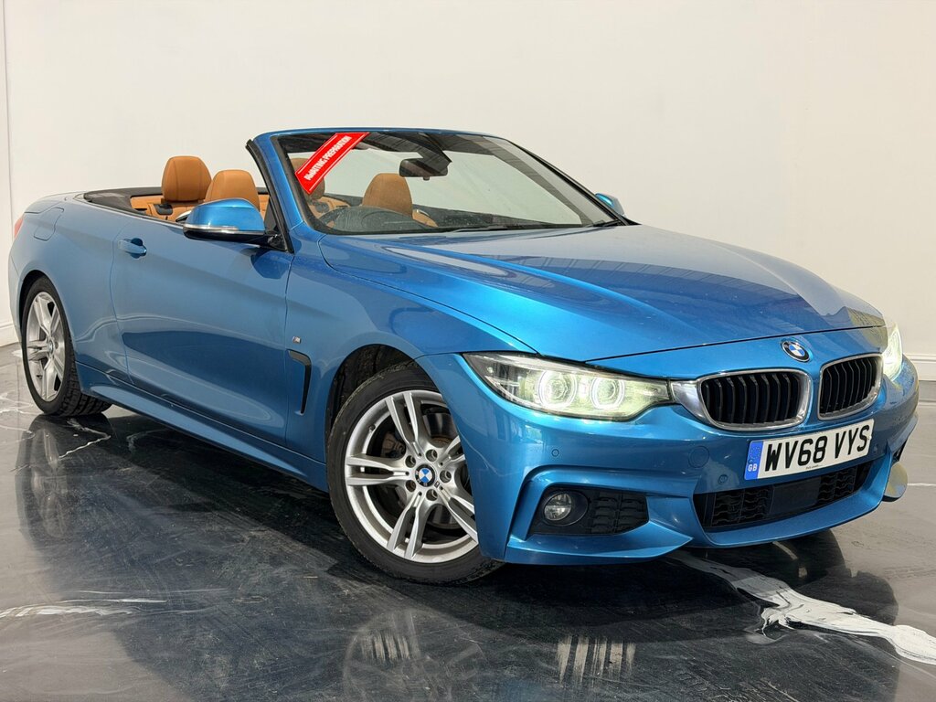 BMW 4 Series 2.0 430I Gpf M Sport Convertible E Blue
