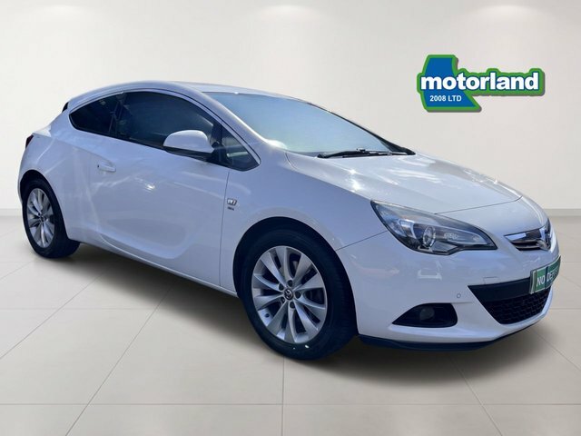 Vauxhall Astra GTC Turbo Sri Coupe White