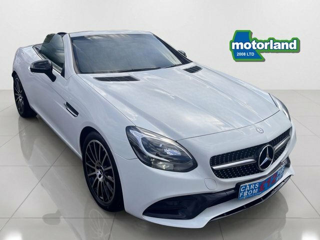 Mercedes-Benz SLC Slc250d Amg Line Convertible White