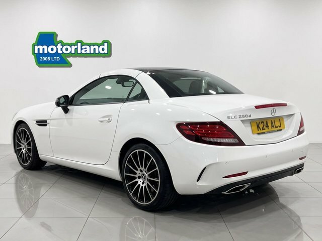 Mercedes-Benz SLC Slc250d Amg Line Convertible White #4