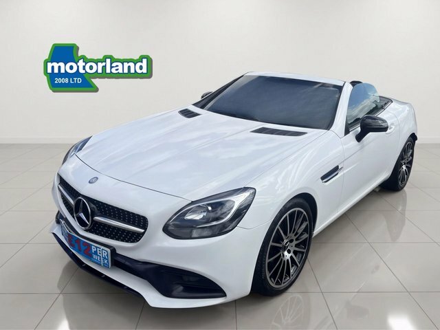 Mercedes-Benz SLC Slc250d Amg Line Convertible White #3