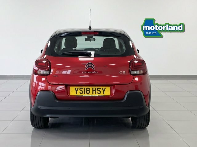 Citroen C3 Puretech Feel Hatchback YS18HSY Red #5