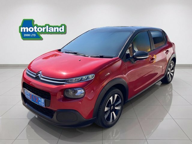 Citroen C3 Puretech Feel Hatchback YS18HSY Red #3