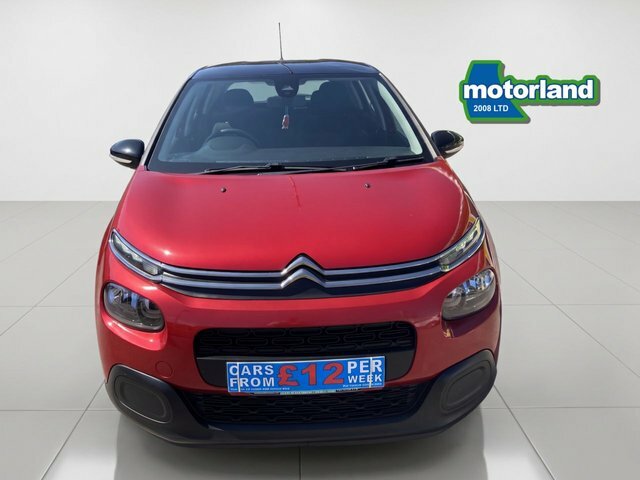 Citroen C3 Puretech Feel Hatchback YS18HSY Red #2