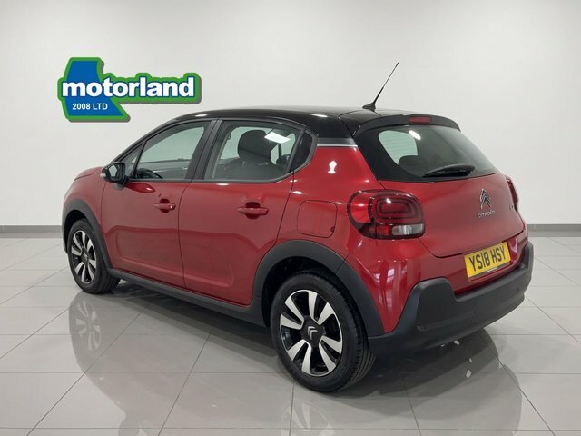 Citroen C3 Puretech Feel Hatchback YS18HSY Red #4