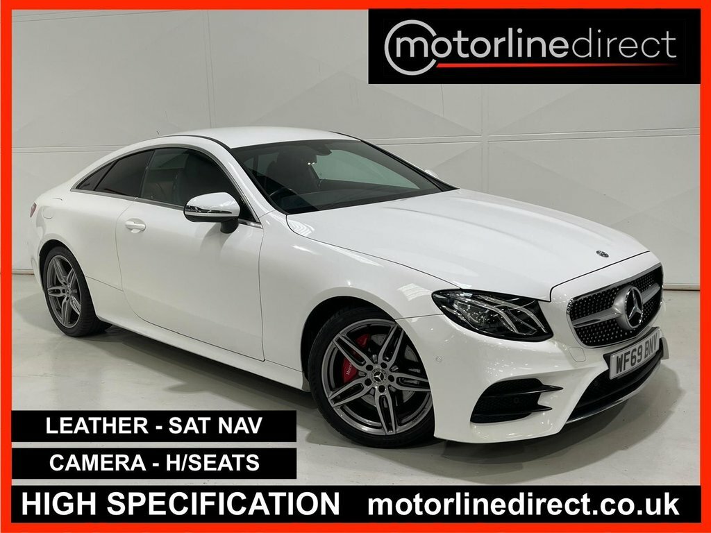 Mercedes-Benz E Class 2.0 E220d Amg Line Coupe G-tronic Euro White