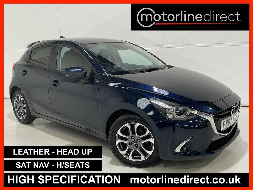 Mazda 2 1.5 Skyactiv-g Gt Hatchback Euro FN67YTP Blue