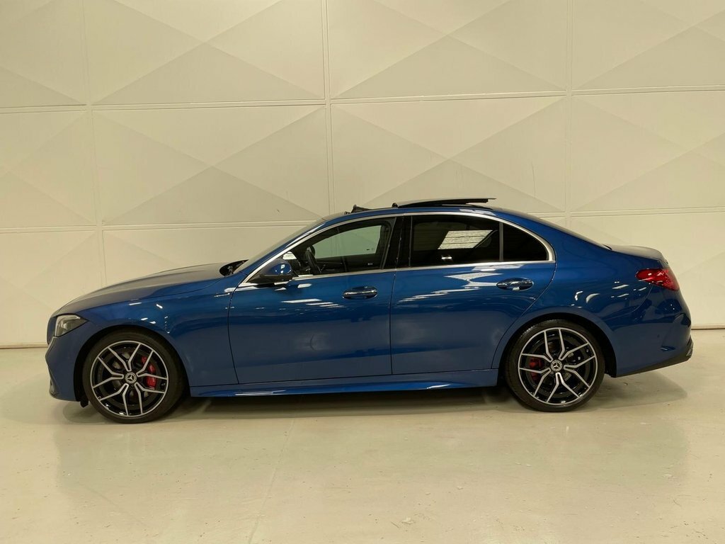 Mercedes-Benz C Class 2.0 C300h Mhev Amg Line Premium Plus Saloon Blue #6