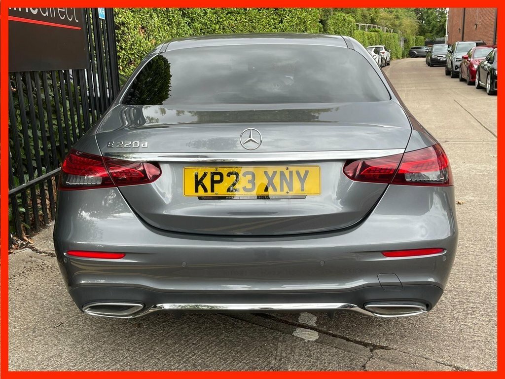 Mercedes-Benz E Class 2.0 E220dh Mhev Amg Line Premium Saloon Dies KP23XNY Grey #4