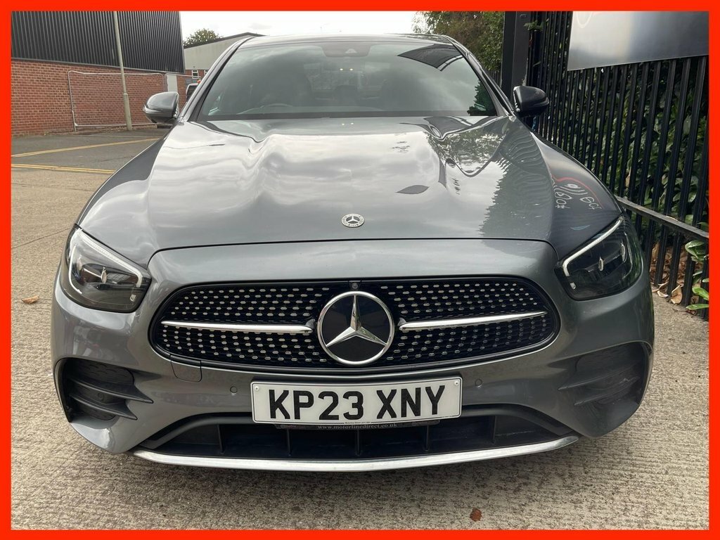 Mercedes-Benz E Class 2.0 E220dh Mhev Amg Line Premium Saloon Dies KP23XNY Grey #5