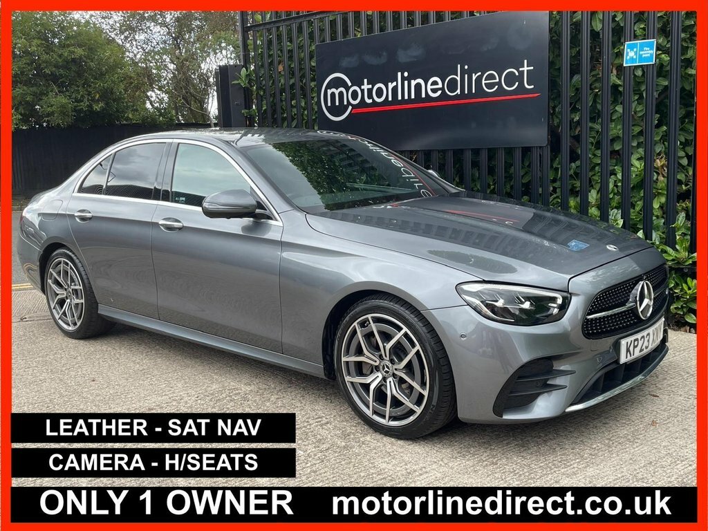 Mercedes-Benz E Class 2.0 E220dh Mhev Amg Line Premium Saloon Dies Grey