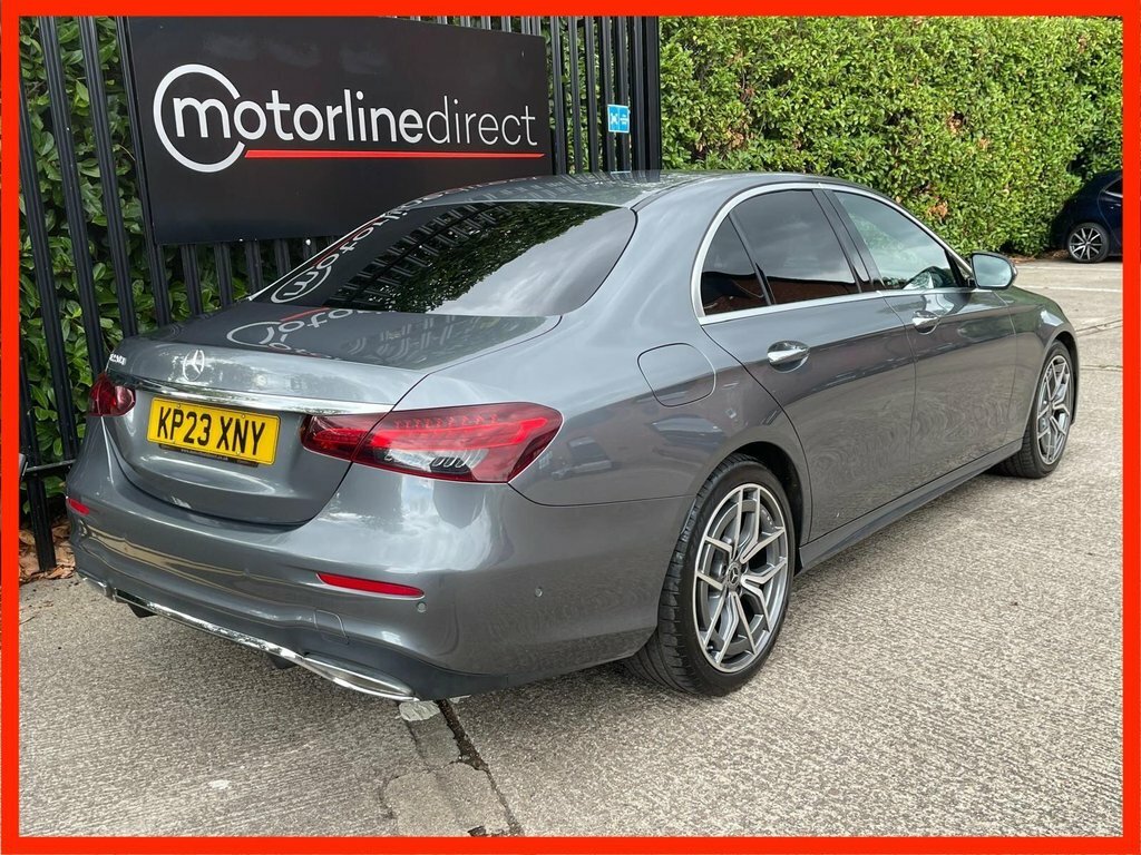 Mercedes-Benz E Class 2.0 E220dh Mhev Amg Line Premium Saloon Dies KP23XNY Grey #3