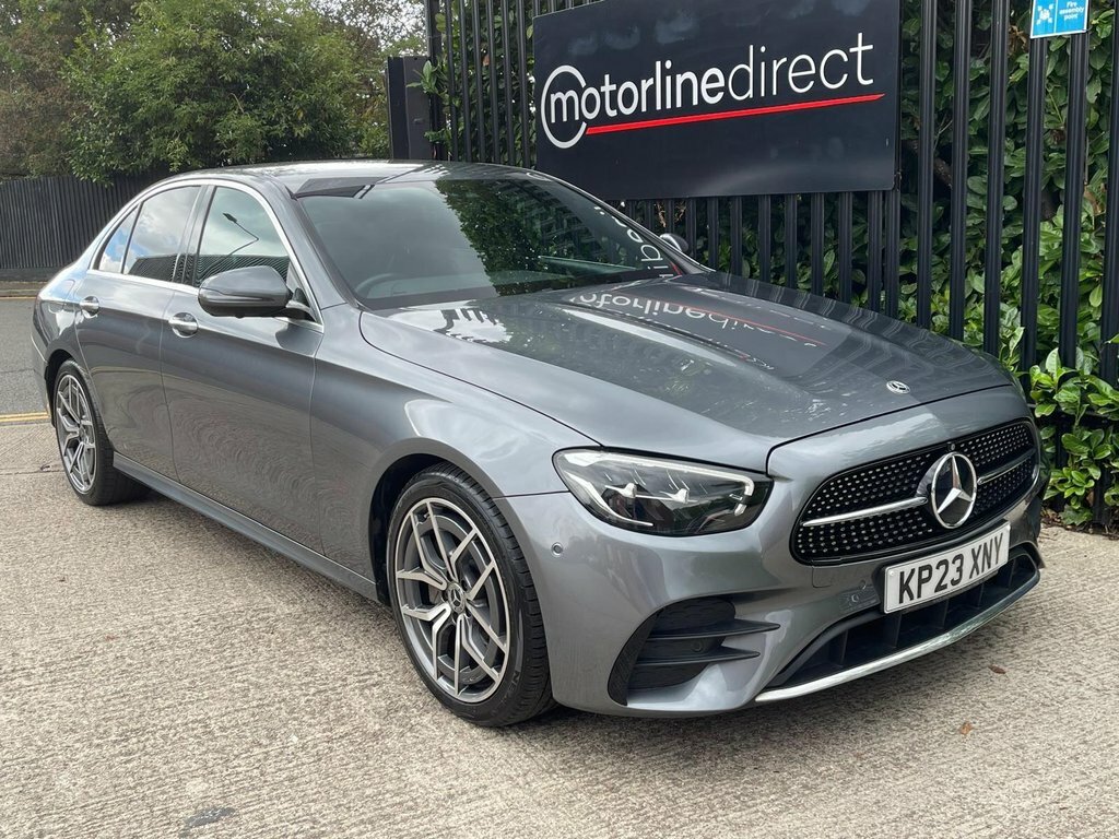 Mercedes-Benz E Class 2.0 E220dh Mhev Amg Line Premium Saloon Dies KP23XNY Grey #6