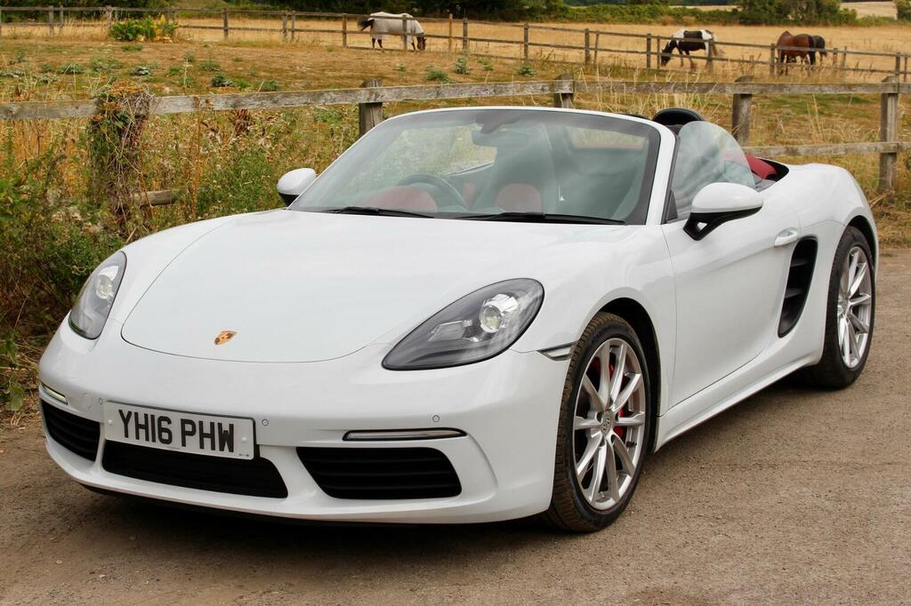 Porsche 718 Boxster 2.5T S Pdk Euro 6 Ss White