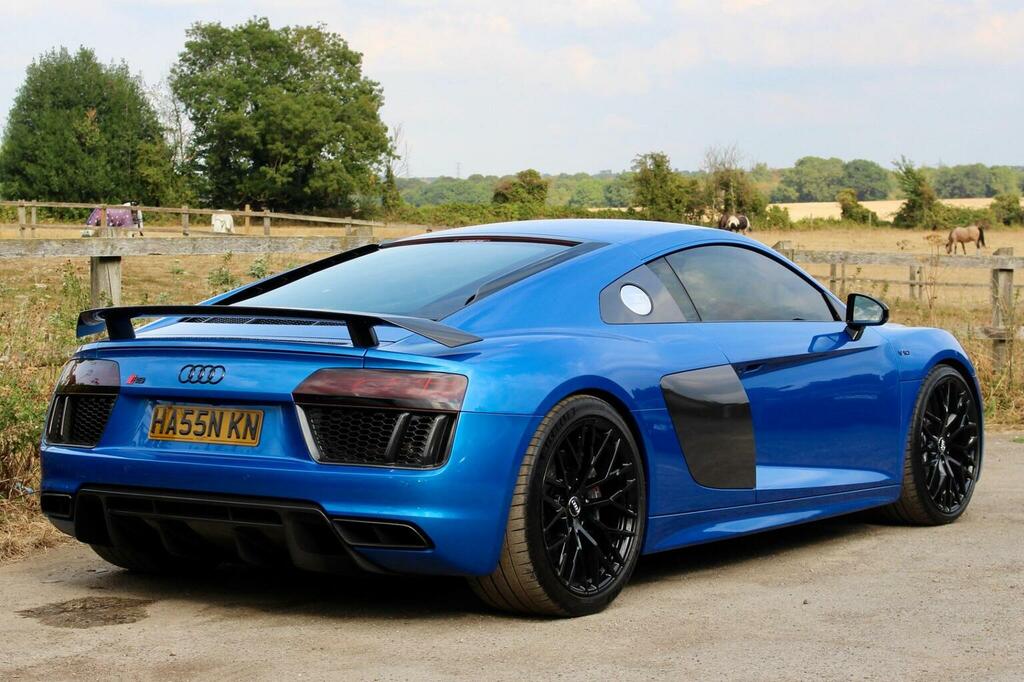 Audi R8 5.2 Fsi V10 Plus S Tronic Quattro Euro 6 Ss Blue #2