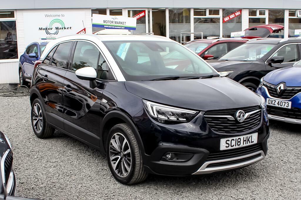 Vauxhall Crossland X 1.2 Turbo Gpf Ultimate Euro 6 Ss Blue