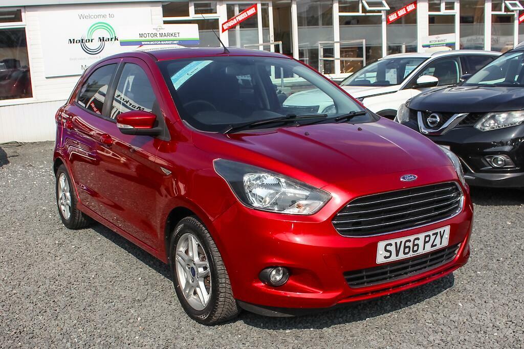 Ford KA+ 1.2 Ti-vct Zetec Euro 6 Red