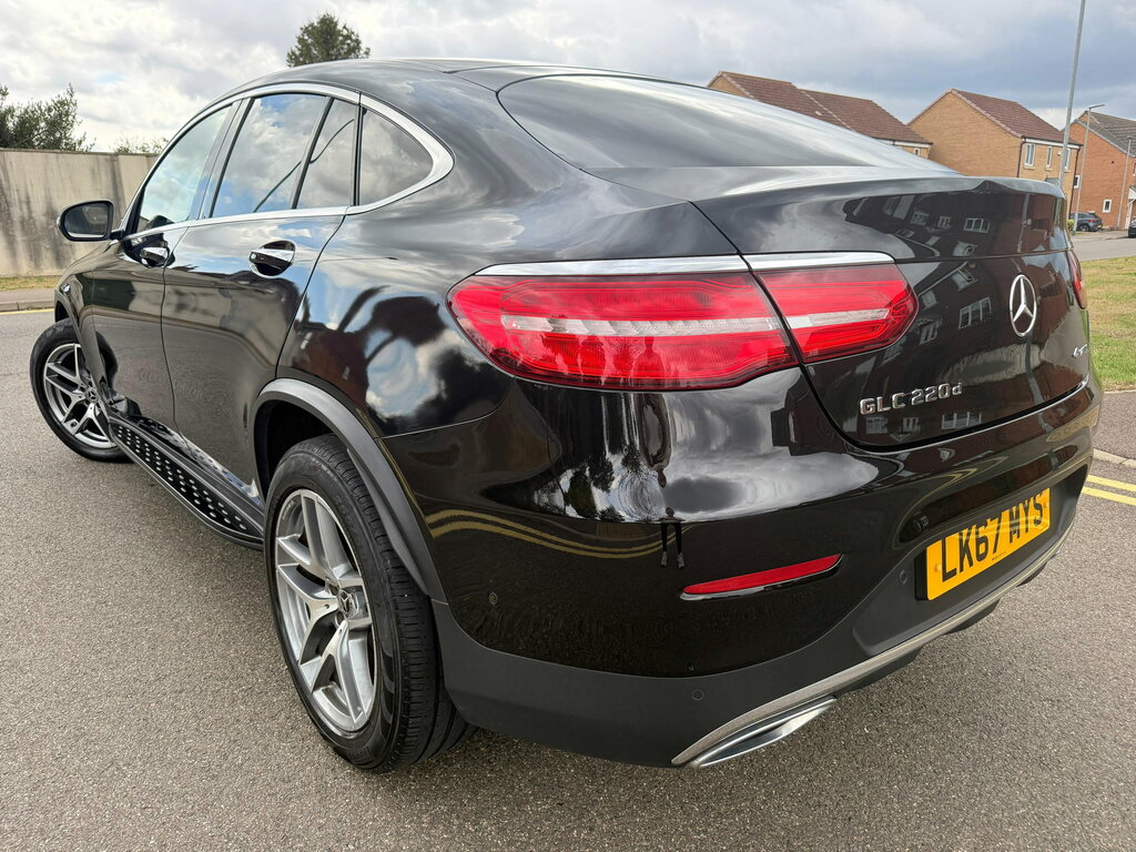 Mercedes-Benz GLC Class 2.1 Glc220d Amg Line Premium Plus Coupe Dies Black #4