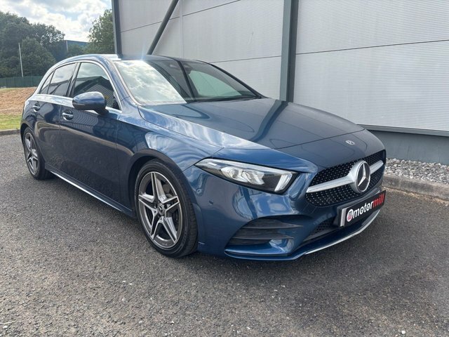 Mercedes-Benz A Class 2.0 A200d Amg Line Executive Hatchback Diese WX69TUY Blue #2