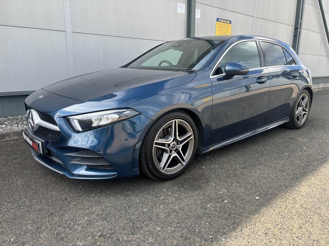 Mercedes-Benz A Class 2.0 A200d Amg Line Executive Hatchback Diese WX69TUY Blue #5